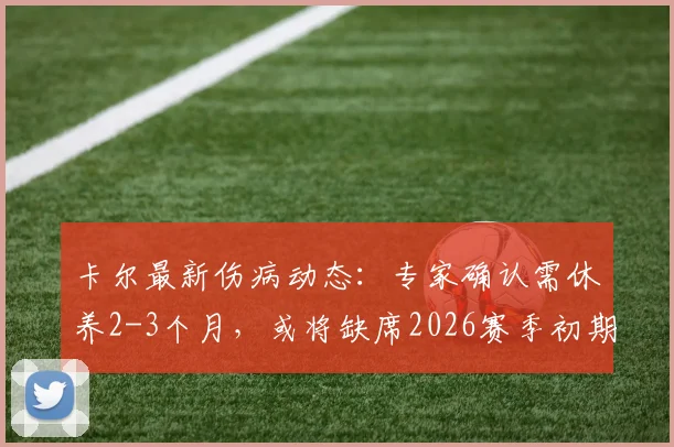 卡尔最新伤病动态:专家确认需休养2-3个月,或将缺席2026赛季初期比赛,对球队影响几何?