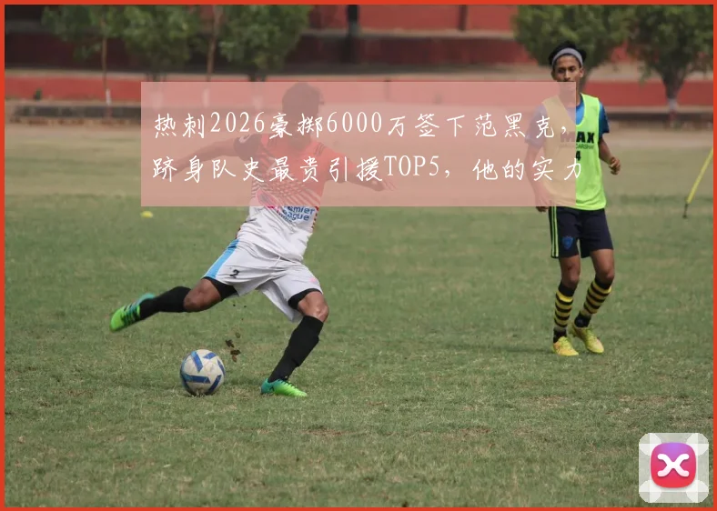 热刺2026豪掷6000万签下范黑克,跻身队史最贵引援TOP5,他的实力与位置解析