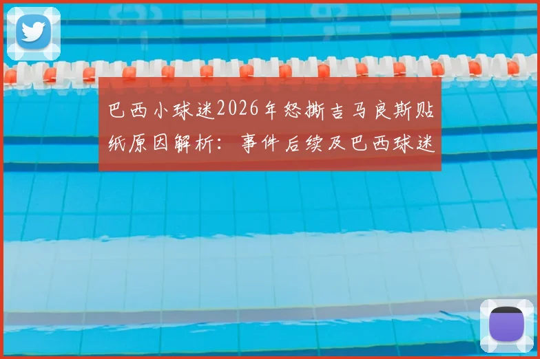 巴西小球迷2026年怒撕吉马良斯贴纸原因解析：事件后续及巴西球迷真实态度调查